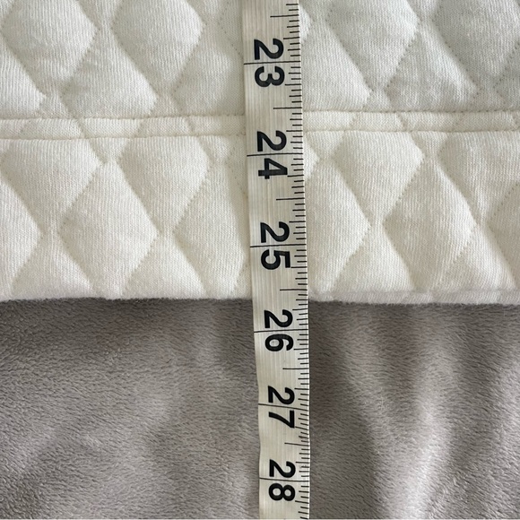 Southern Tide Womens Preppy Quilted Pullover Sweater XS Ivory Classic Coastal - Picture 13 of 16